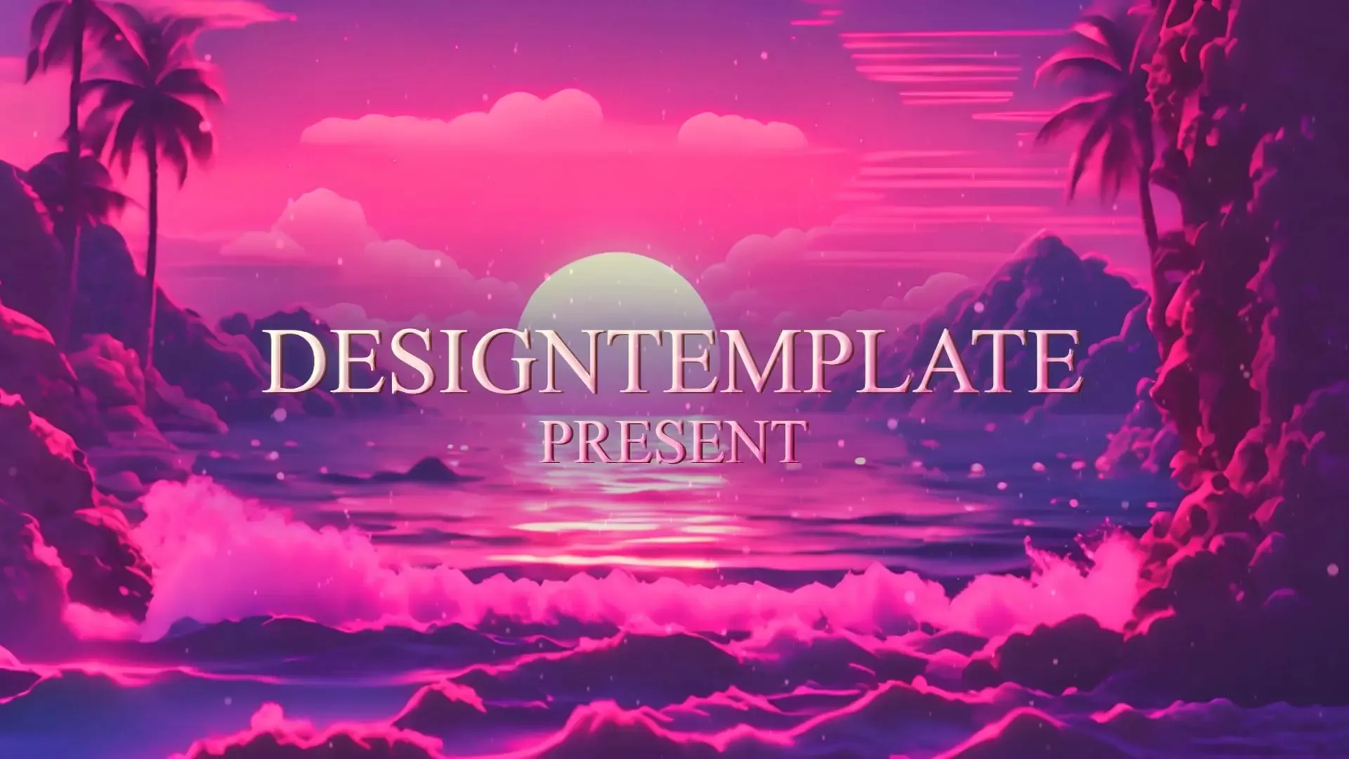 Retro Title Design Animation